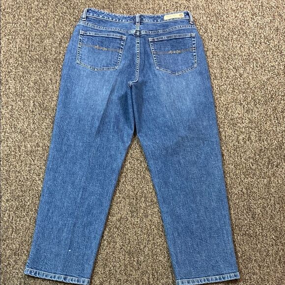 Indigo Palms Blue Relaxed Fit Jeans with Medium Wash Size 10R - Picture 1 of 10